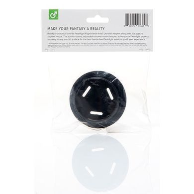 Flight для Fleshlight Shower Mount адаптер-присоска для мастурбатора, Чорний