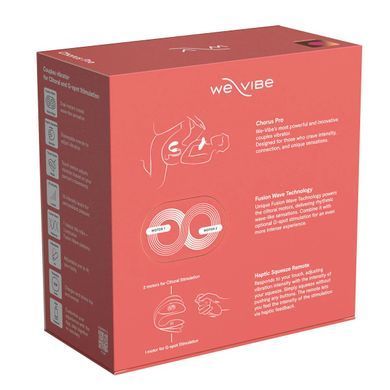 Смарт-вібратор для пар We-Vibe Chorus Pro Electric Pink рожевий - фото