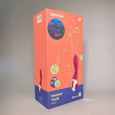 Satisfyer Heated Thrill - смарт-вибратор с подогревом - фото