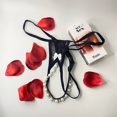 Сексуальные трусики Art of Sex Kаrin Black размер XS-M