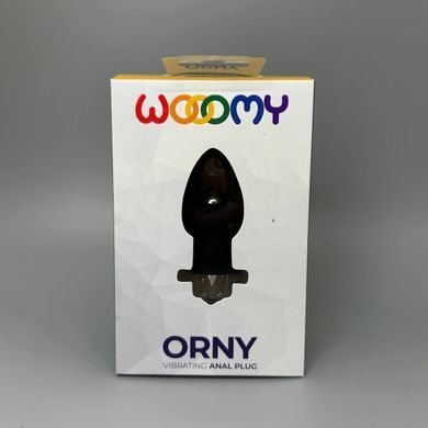Анальная пробка со съемной вибропулей Wooomy Orny 3,6 см - фото