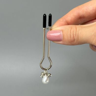 Зажим для клитора Art of Sex - Clit Clamp Pearl Drop - фото