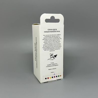 БДСМ свічка низькотемпературна Art of Sex size S рожева