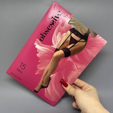 Панчохи Obsessive Nutris stockings XL/2XL - фото