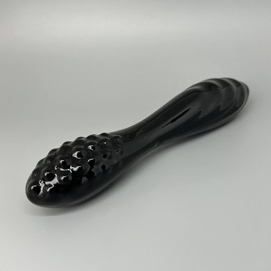 Скляний ділдо Satisfyer Dazzling Crystal 1 Black (18,4 см) - фото
