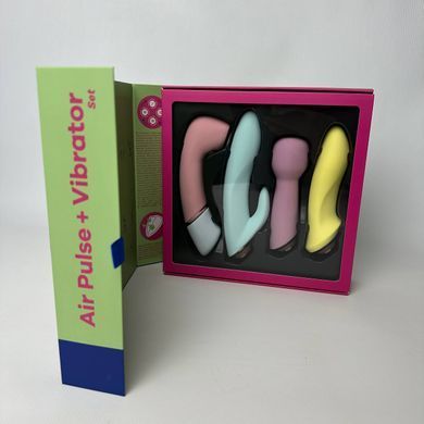 Satisfyer Marvelous Four  вибронабор 4в1 розовый