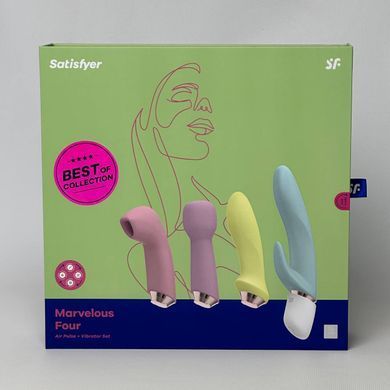 Satisfyer Marvelous Four  вибронабор 4в1 розовый