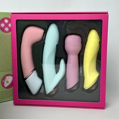 Satisfyer Marvelous Four  вибронабор 4в1 розовый