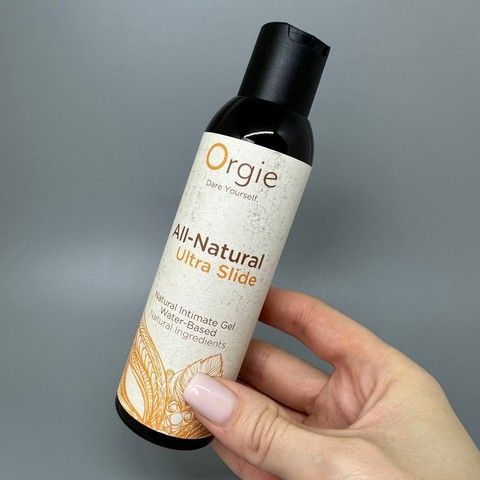 Лубрикант водный Orgie ALL-NATURAL Ultra slide (150 мл) - фото