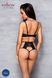 Комплект білизни Passion TASMINA SET black S/M - фото товару