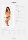 Трусики с доступом Obsessive Latinesa crotchless thong XS/S черные