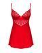Сорочка и трусики Obsessive Ingridia chemise & thong XL/2XL