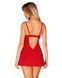 Сорочка и трусики Obsessive Ingridia chemise & thong XL/2XL