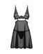 Сорочка и трусики Obsessive Nutris babydoll & thong XS/S