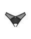 Трусики с доступом Obsessive Latinesa crotchless thong XS/S черные