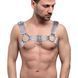 Мужская портупея Feral Feelings Bulldog Harness Trasparent