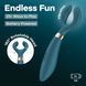 Satisfyer Endless Fun Battery Series Blue - многофункциональный вибратор синий (мятая упаковка) - фото товара