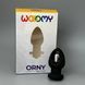 Анальная пробка со съемной вибропулей Wooomy Orny 3,6 см - фото товара