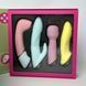 Satisfyer Marvelous Four  вибронабор 4в1 розовый
