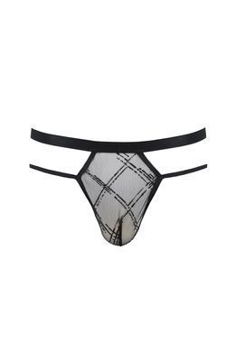 Трусики чоловічі Passion 029 THONG COLLIN black S/M чорні
