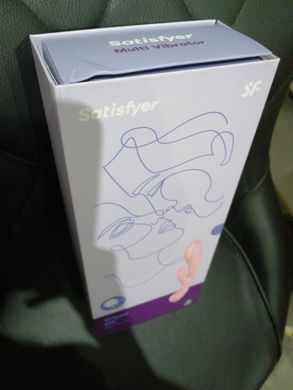 Satisfyer Triple Oh Pink - вібратор-кролик та вібромасажер 2в1 (м'яте паковання) - фото