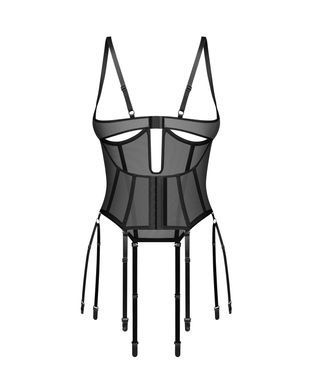 Корсет с трусиками Obsessive Euphori corset S/M