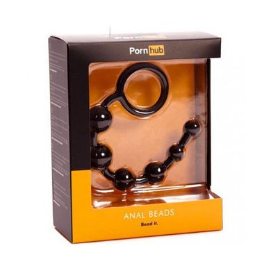 Анальные бусы Pornhub Anal Beads (надорванная упаковка, товар в целостности) - фото