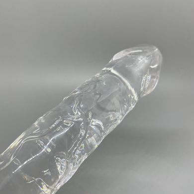 Фаллоимитатор ADDICTION Crystal Vertical Dong 7” (17,8 см) - фото