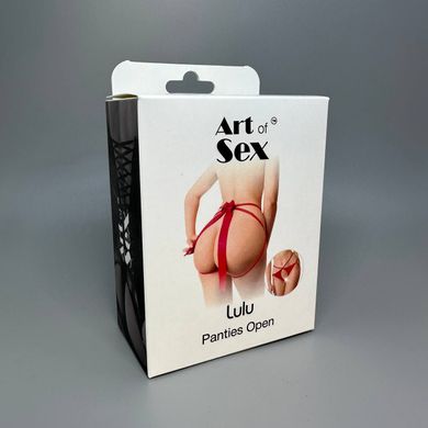 Трусики з доступом Art of Sex Lulu червоні L-2XL