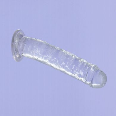 Фаллоимитатор ADDICTION Crystal Vertical Dong 7&rdquo; (17,8 см) - фото