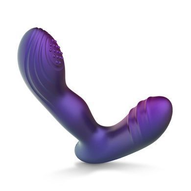 Масажер простати з вібрацією Hueman Galaxy Tapping Buttplug - фото
