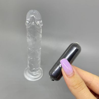 Фаллоимитатор ADDICTION Crystal Vertical Dong 7&rdquo; (17,8 см) - фото