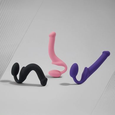 Страпон безременной Strap-On-Me Rose S (длина 14,7 см; диаметр 3,4 см) - фото
