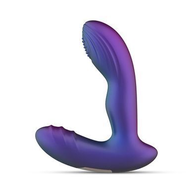 Масажер простати з вібрацією Hueman Galaxy Tapping Buttplug - фото