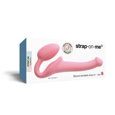 Страпон безременной Strap-On-Me Rose S (длина 14,7 см; диаметр 3,4 см) - фото