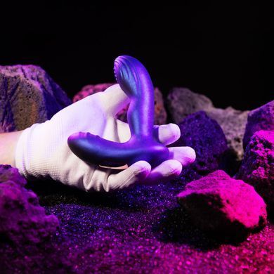 Масажер простати з вібрацією Hueman Galaxy Tapping Buttplug - фото