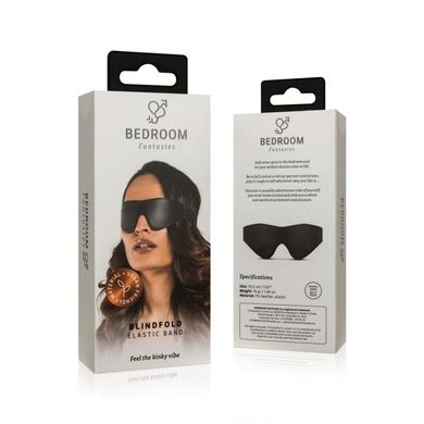 Маска на очі Bedroom Fantasies Blindfold Elastic Band Black