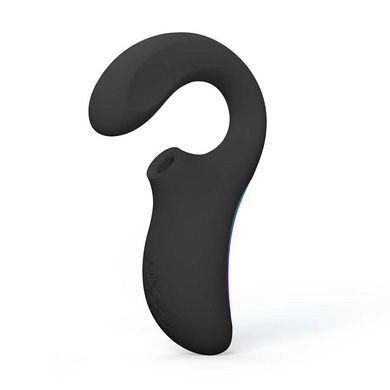 LELO Enigma WAVE Black - вакуумний вібратор чорний - фото