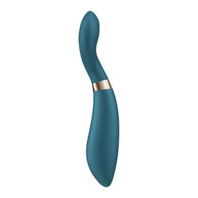 Satisfyer Endless Fun Battery Series Blue - багатофункціональний вібратор синій - фото