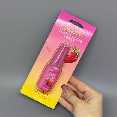 Спрей для кунилингуса Doc Johnson GoodHead Pussy Licker Spray Strawberry со вкусом клубники 29 мл - фото