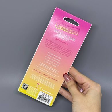 Спрей для кунилингуса Doc Johnson GoodHead Pussy Licker Spray Strawberry со вкусом клубники 29 мл - фото