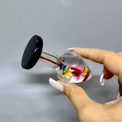 Анальна пробка з безсмертником Loviss Helichrysum Anal Plug 3,9 см - фото