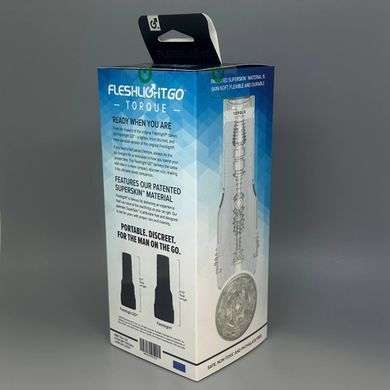 Мастурбатор прозорий Fleshlight GO Torque - фото