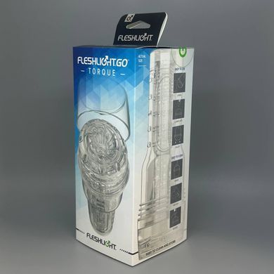 Мастурбатор прозорий Fleshlight GO Torque - фото