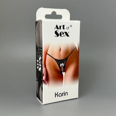 Сексуальные трусики Art of Sex Kаrin Black размер L-2XL