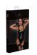 Боді Noir Handmade F244 Powerwetlook body with high cut bottom hem S