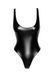 Боді Noir Handmade F244 Powerwetlook body with high cut bottom hem S