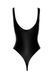 Боді Noir Handmade F244 Powerwetlook body with high cut bottom hem S