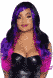 Парик Leg Avenue Allure Multi Color Wig Black/Purple
