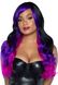 Перука Leg Avenue Allure Multi Color Wig Black/Purple